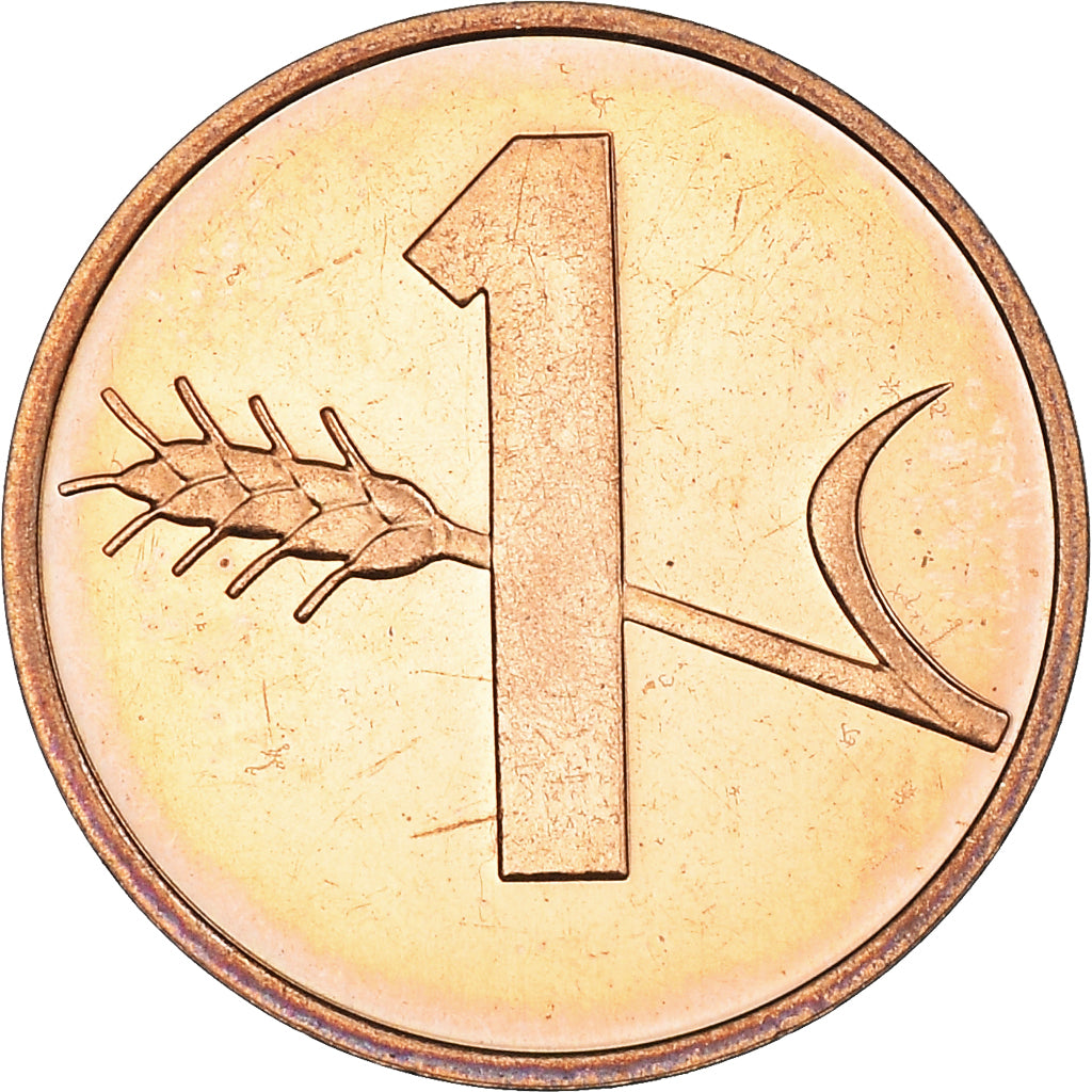 Coin, Switzerland, Rappen, 1978, Bern, MS(63), Bronze, KM:46