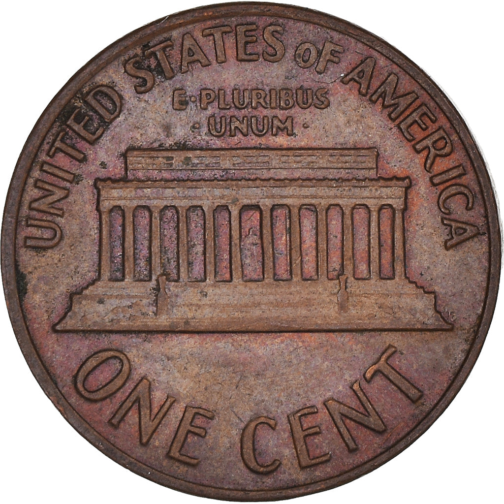 Coin, United States, Lincoln Cent, Cent, 1971, U.S. Mint, Philadelphia