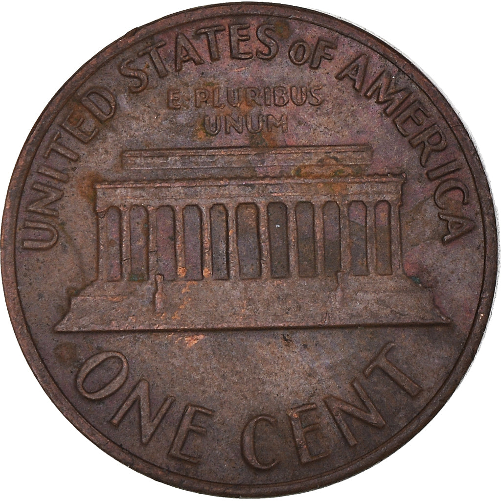 Coin, United States, Lincoln Cent, Cent, 1970, U.S. Mint, Philadelphia