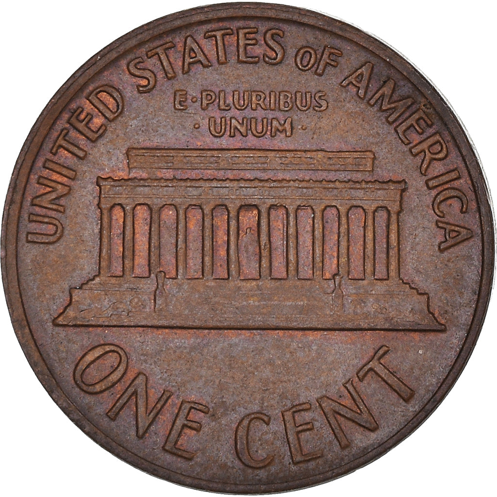 Coin, United States, Lincoln Cent, Cent, 1971, U.S. Mint, San Francisco