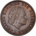 Coin, Netherlands, Juliana, Cent, 1957, AU(55-58), Bronze, KM:180