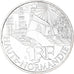 France, 10 Euro, 2011, Paris, Haute-Normandie, MS(63), Silver, KM:1738