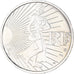 Frankreich, 10 Euro, 2009, Semeuse, UNZ, Silber, KM:1580