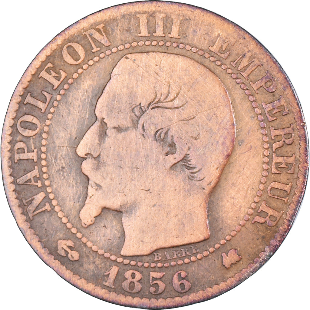 Münze, Frankreich, Napoleon III, Napoléon III, 5 Centimes, 1856, Bordeaux