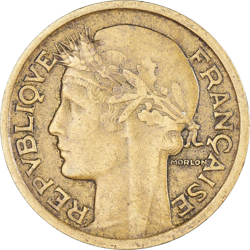 Coin, France, Morlon, Franc, 1934, VF(30-35), Aluminum-Bronze, KM:885