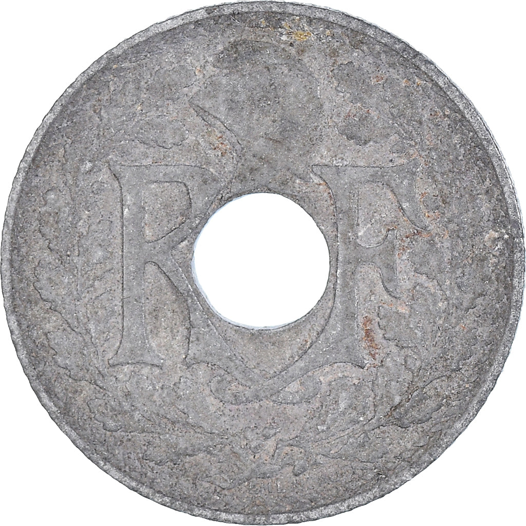 Munten, Frankrijk, 10 Centimes, 1941, FR, Zinc, KM:895