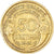 Moneda, Francia, Chambre de commerce, 50 Centimes, 1928, MBC, Aluminio - bronce