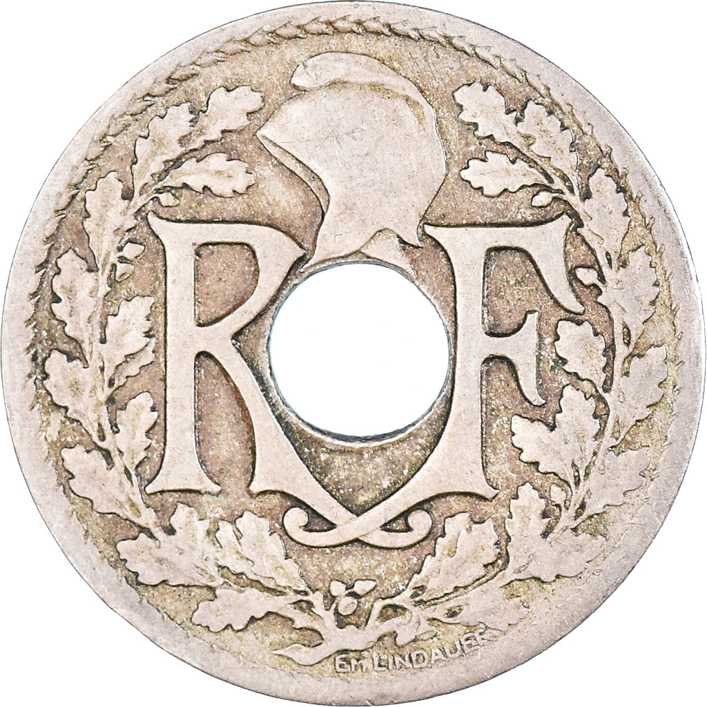 Münze, Frankreich, Lindauer, 25 Centimes, 1928, S+, Kupfer-Nickel, KM:867a