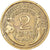 Moneda, Francia, Morlon, 2 Francs, 1940, BC+, Aluminio - bronce, KM:886