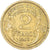 Munten, Frankrijk, Morlon, 2 Francs, 1940, ZF+, Aluminum-Bronze, KM:886