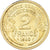 Munten, Frankrijk, Morlon, 2 Francs, 1940, PR, Aluminum-Bronze, KM:886