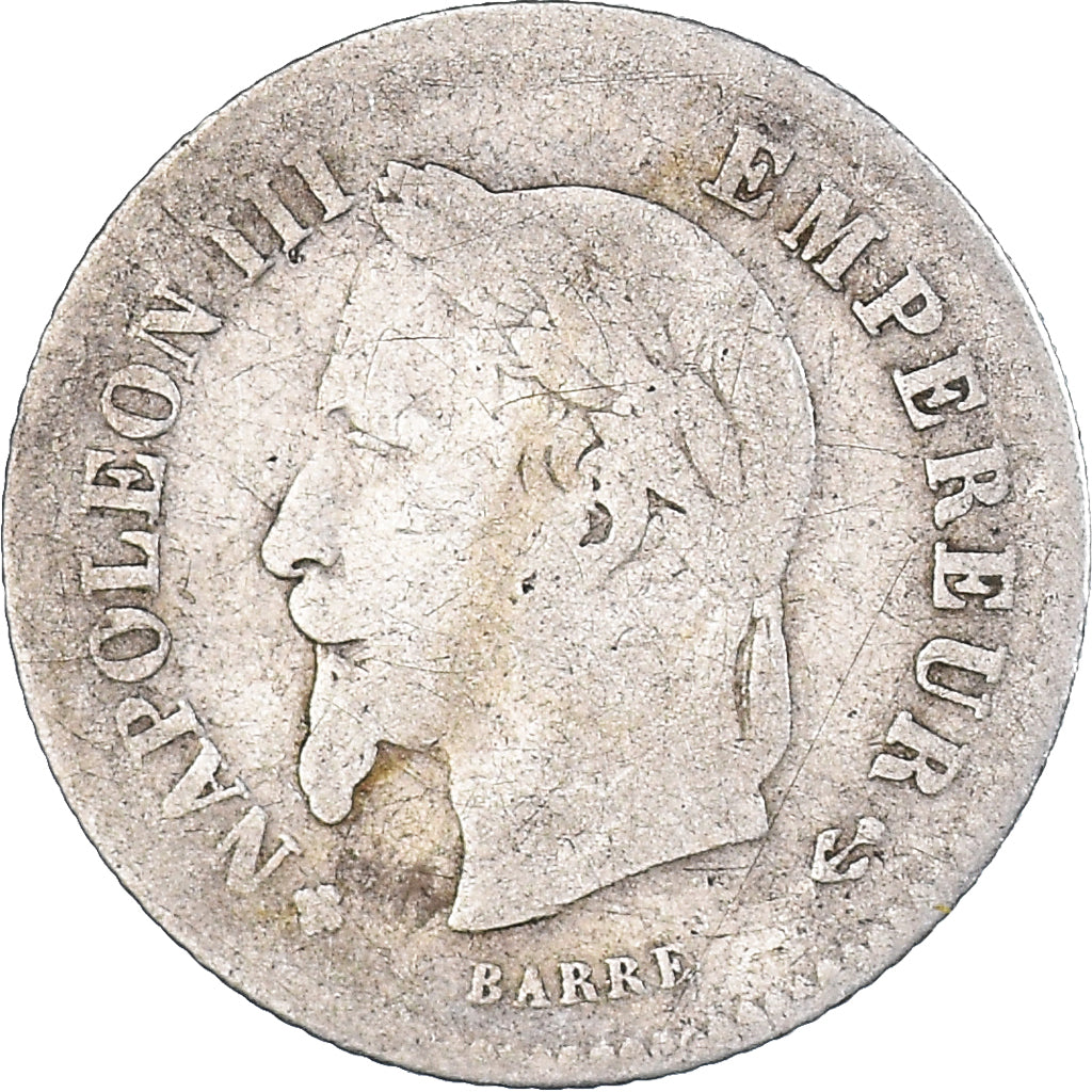 Coin, France, Napoleon III, Napoléon III, 20 Centimes, 1867, Strasbourg