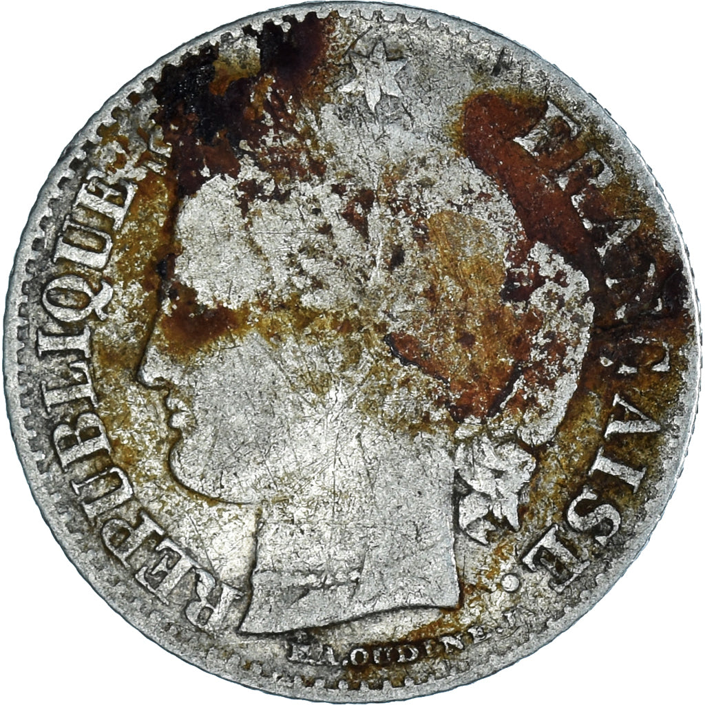 Coin, France, Cérès, 20 Centimes, 1850, Paris, VF(20-25), Silver, KM:758.1
