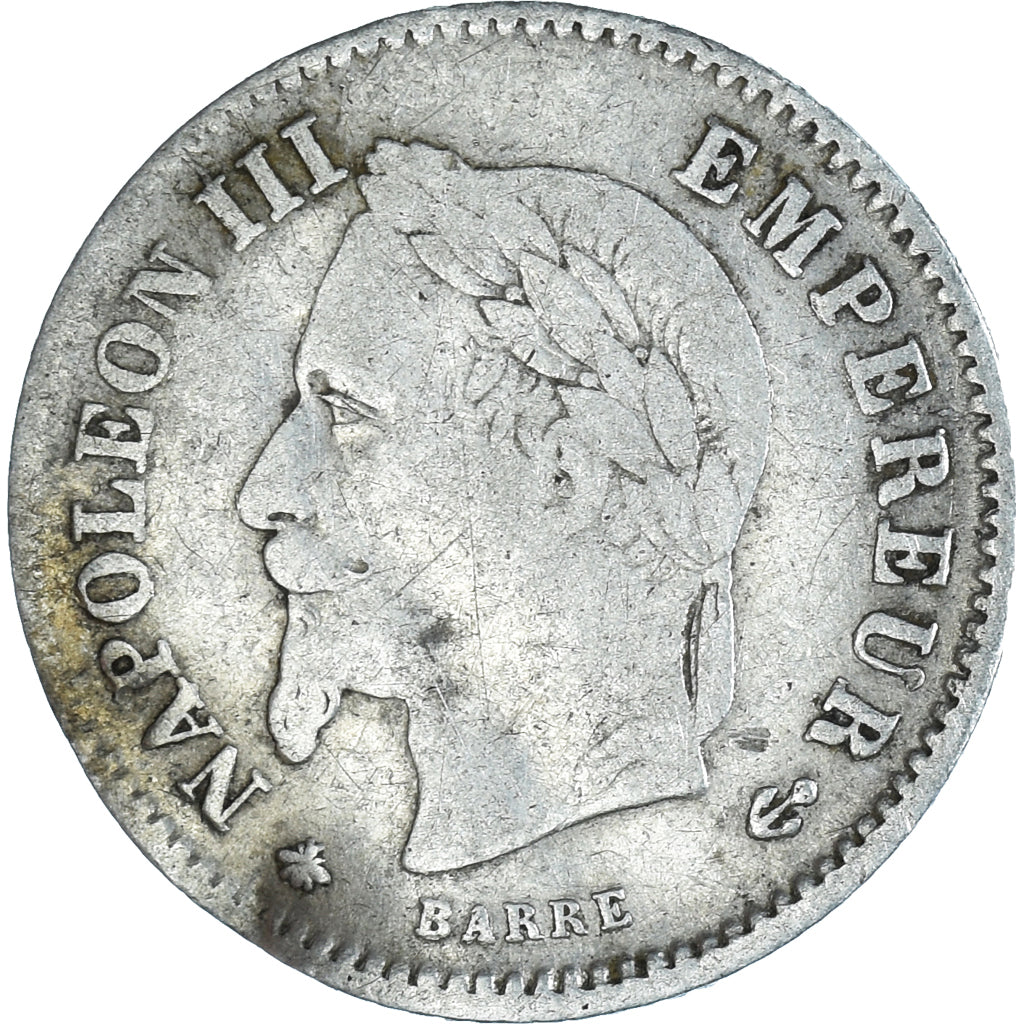 Münze, Frankreich, Napoleon III, Napoléon III, 20 Centimes, 1867, Paris, S