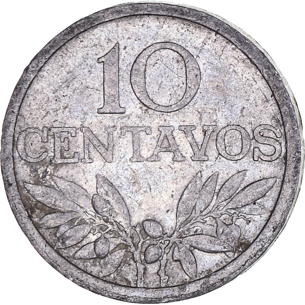 Moneta, Portogallo, 10 Centavos, 1972, BB, Alluminio, KM:594