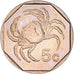 Coin, Malta, 5 Cents, 2005, British Royal Mint, MS(63), Copper-nickel, KM:95