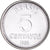 Moneda, Brasil, 5 Centavos, 1986, SC+, Acero inoxidable, KM:601