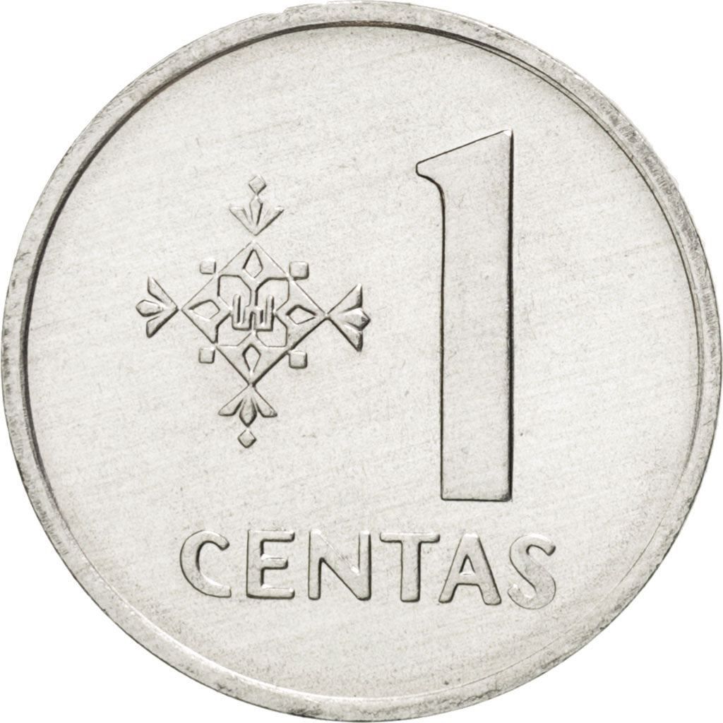 Münze, Lithuania, Centas, 1991, UNZ, Aluminium, KM:85