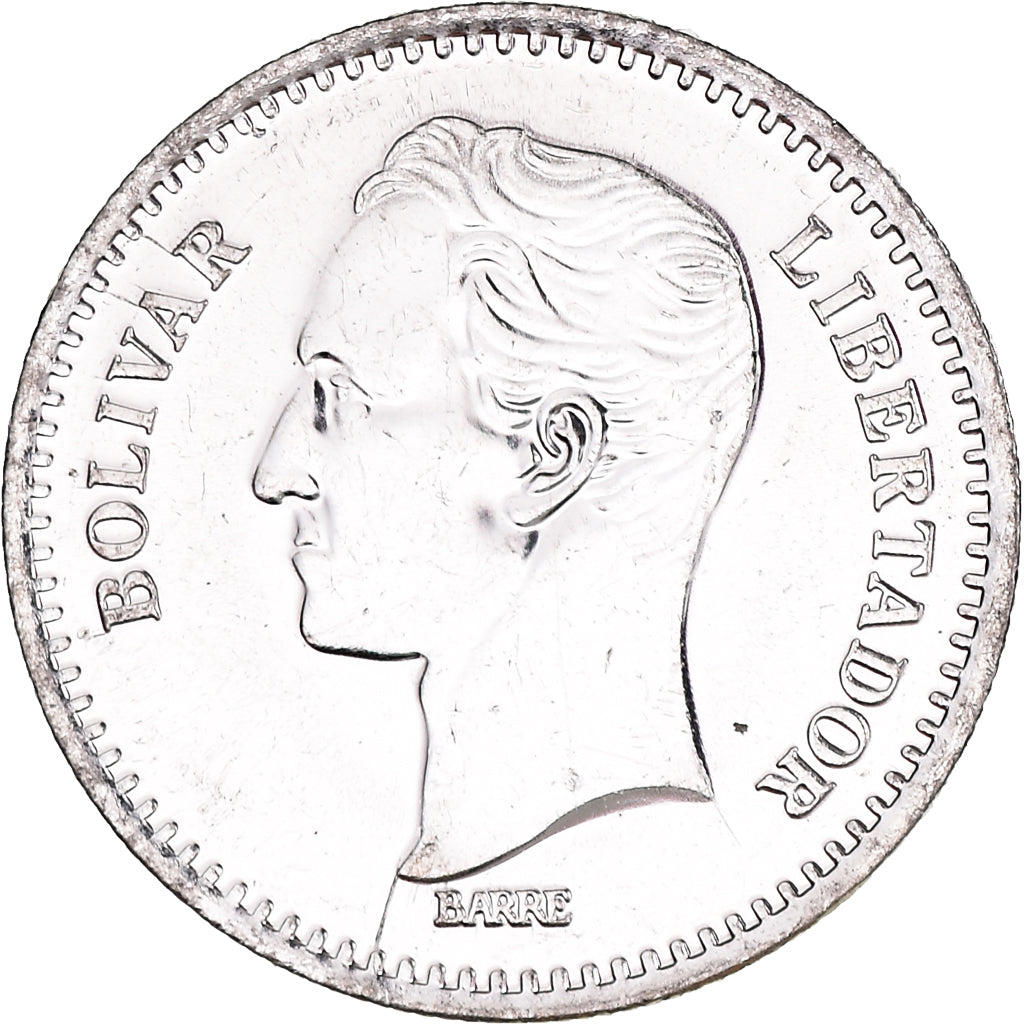 Munten, Venezuela, 25 Centimos, 1989, UNC, Nickel Clad Steel, KM:50a