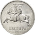 Coin, Lithuania, 5 Centai, 1991, MS(63), Aluminum, KM:87