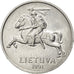 Moneta, Litwa, 5 Centai, 1991, MS(63), Aluminium, KM:87