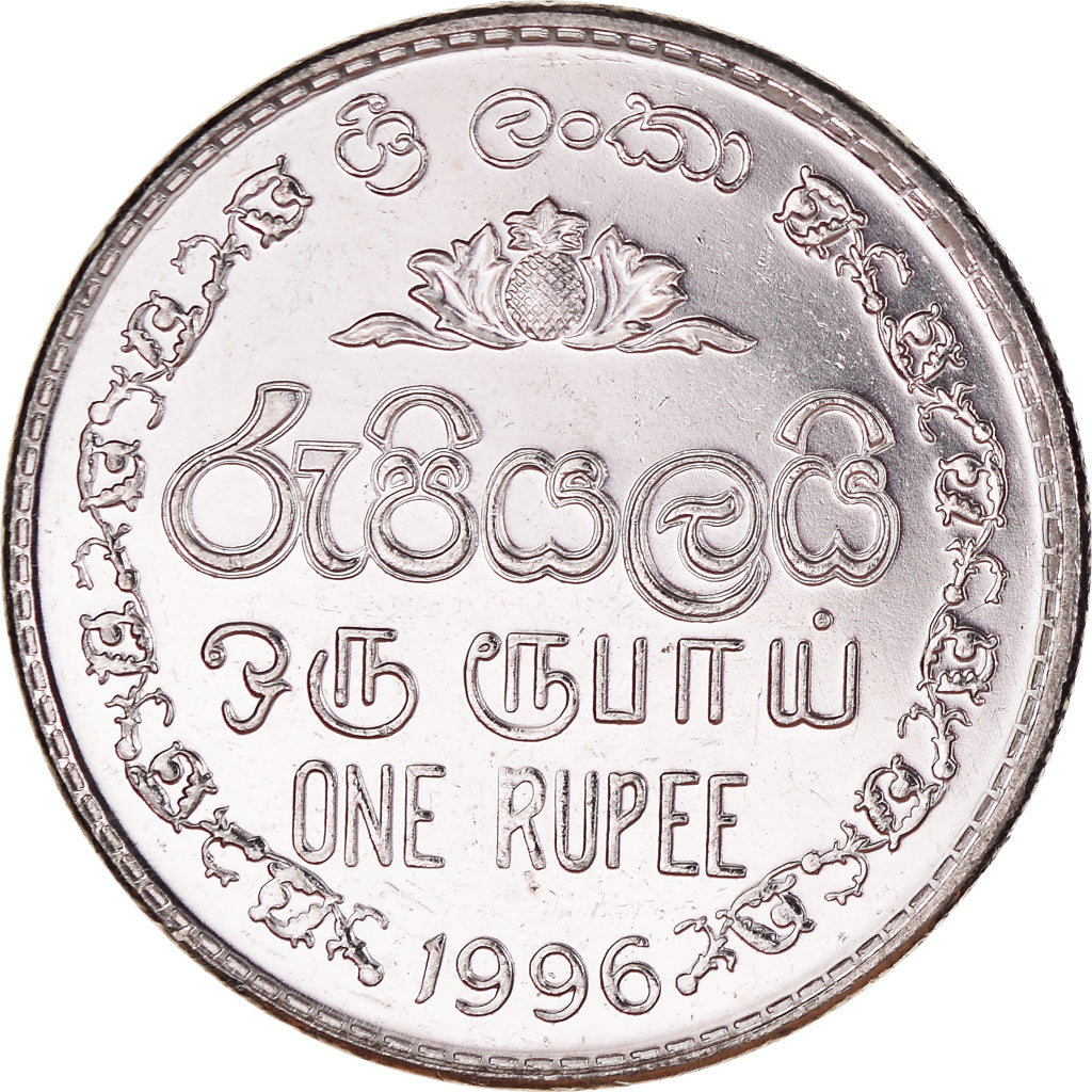 Monnaie, Sri Lanka, Rupee, 1996, SPL, Nickel Clad Steel, KM:136a