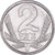 Moneta, Polska, 2 Zlote, 1990, Warsaw, MS(64), Aluminium, KM:80.3