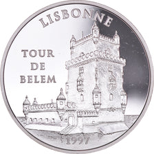 Moeda, França, La Tour de Belem - Lisbonne, 100 Francs-15 Euro, 1997, BE
