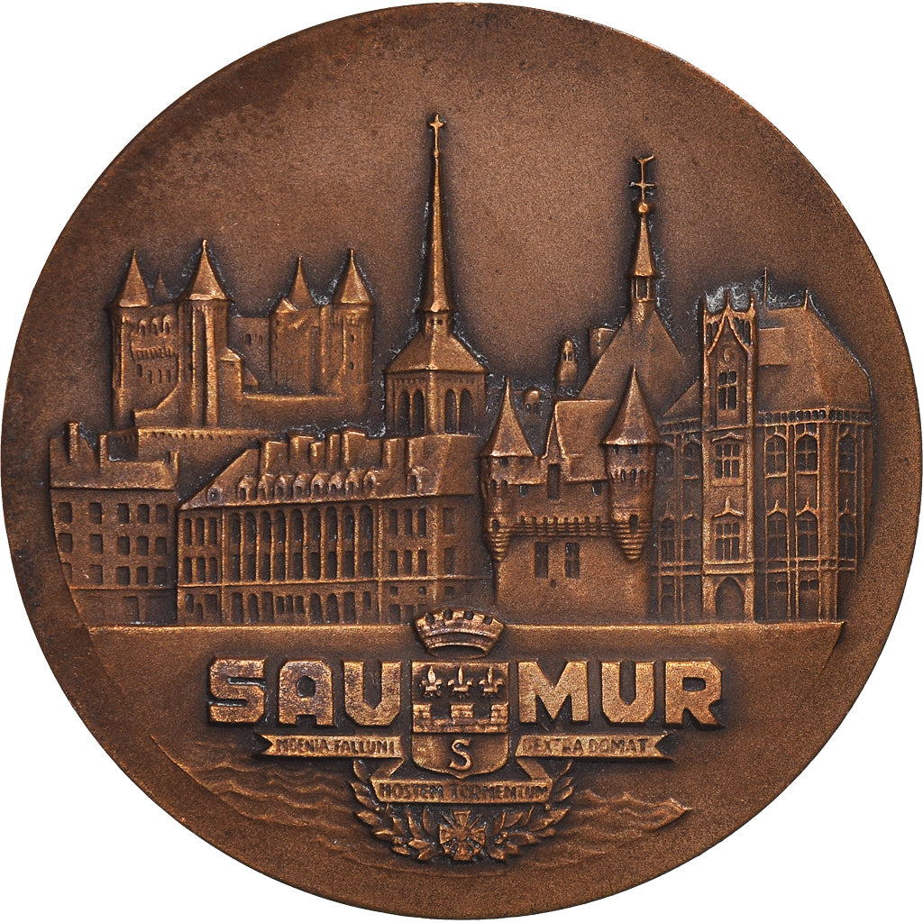 Francia, medalla, Centenaire de la Société Nautique de Saumur, Aviron, 1985