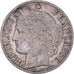 Moneta, Francia, Cérès, Franc, 1894, Paris, MB+, Argento, KM:822.1