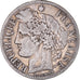 Moneta, Francia, Cérès, 2 Francs, 1871, Paris, MB, Argento, KM:817.1