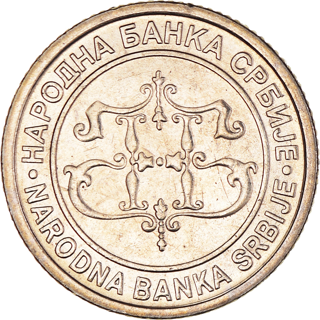 Monnaie, Serbie, Dinar, 2003, SPL, Cuivre-Nickel-Zinc (Maillechort), KM:34