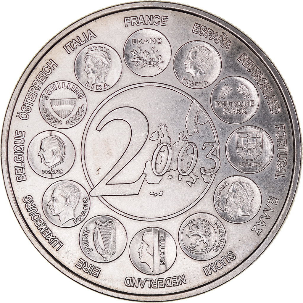 Francia, medalla, L'Europe des 15, essai, Politics, Society, War, 2003, SC