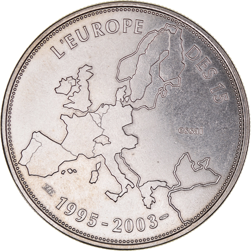 Francia, medalla, L'Europe des 15, essai, Politics, Society, War, 2003, SC
