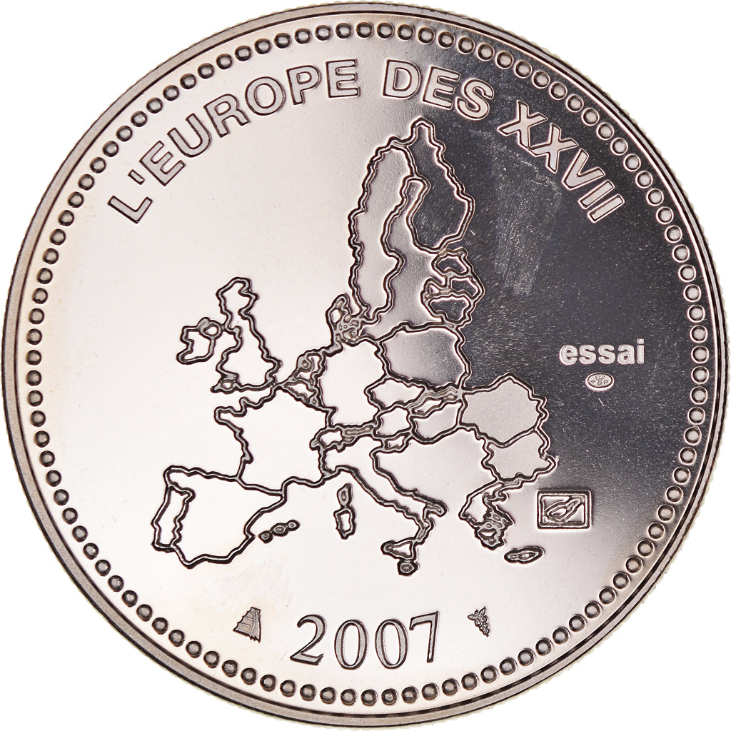 Frankreich, Medaille, L'Europe des XXVII, La Slovénie entre dans l'Euro