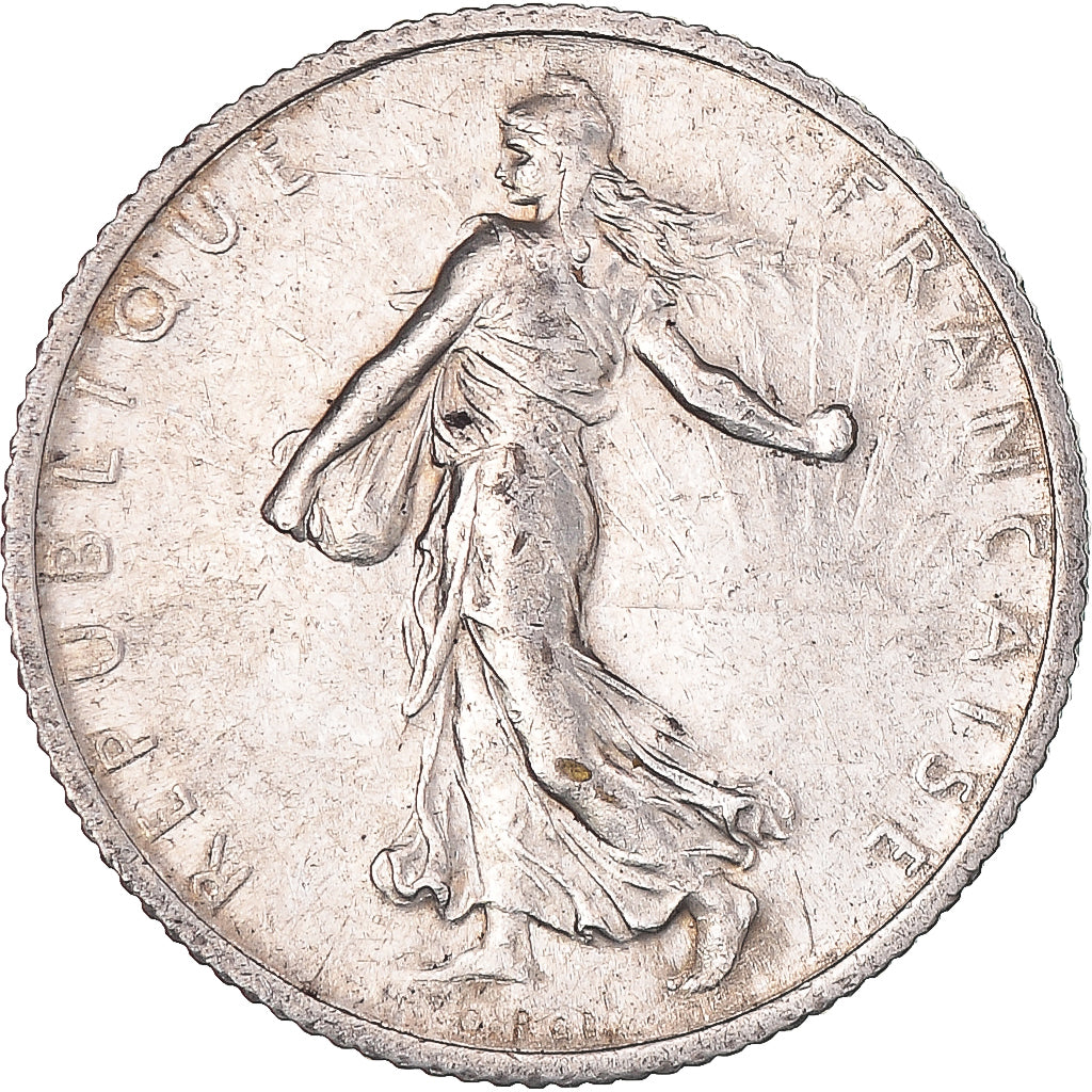 Münze, Frankreich, Semeuse, Franc, 1915, Paris, SS+, Silber, KM:844.1