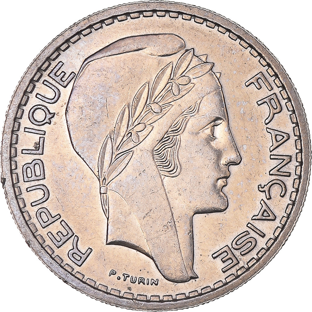Münze, Frankreich, Turin, 10 Francs, 1949, Beaumont - Le Roger, VZ