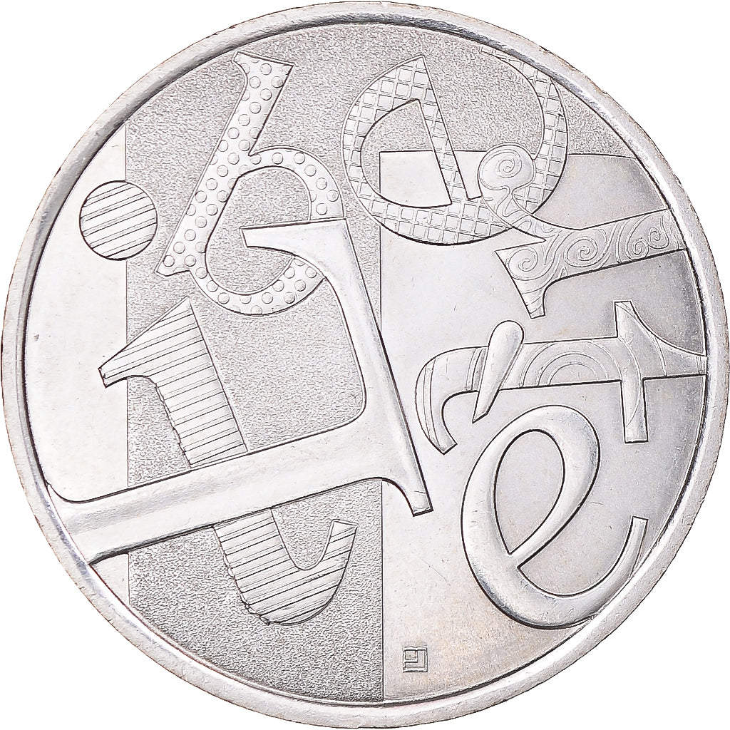 France, 5 Euro, Liberté, 2013, Paris, MS(63), Silver