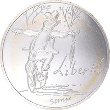 France, 10 Euro, Liberté Automne Sempé, 2014, MS(65-70), Silver, Gadoury:EU717