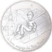 França, 10 Euro, Petit Prince fait de la luge, 2016, Paris, MS(65-70), Prata