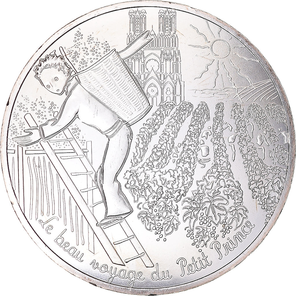 Francja, Monnaie de Paris, 10 Euro, Le Petit Prince fait les vendanges, 2016