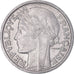 Coin, France, Morlon, 2 Francs, 1947, Beaumont - Le Roger, AU(50-53), Aluminum