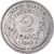 Coin, France, Morlon, 2 Francs, 1947, Beaumont - Le Roger, AU(50-53), Aluminum