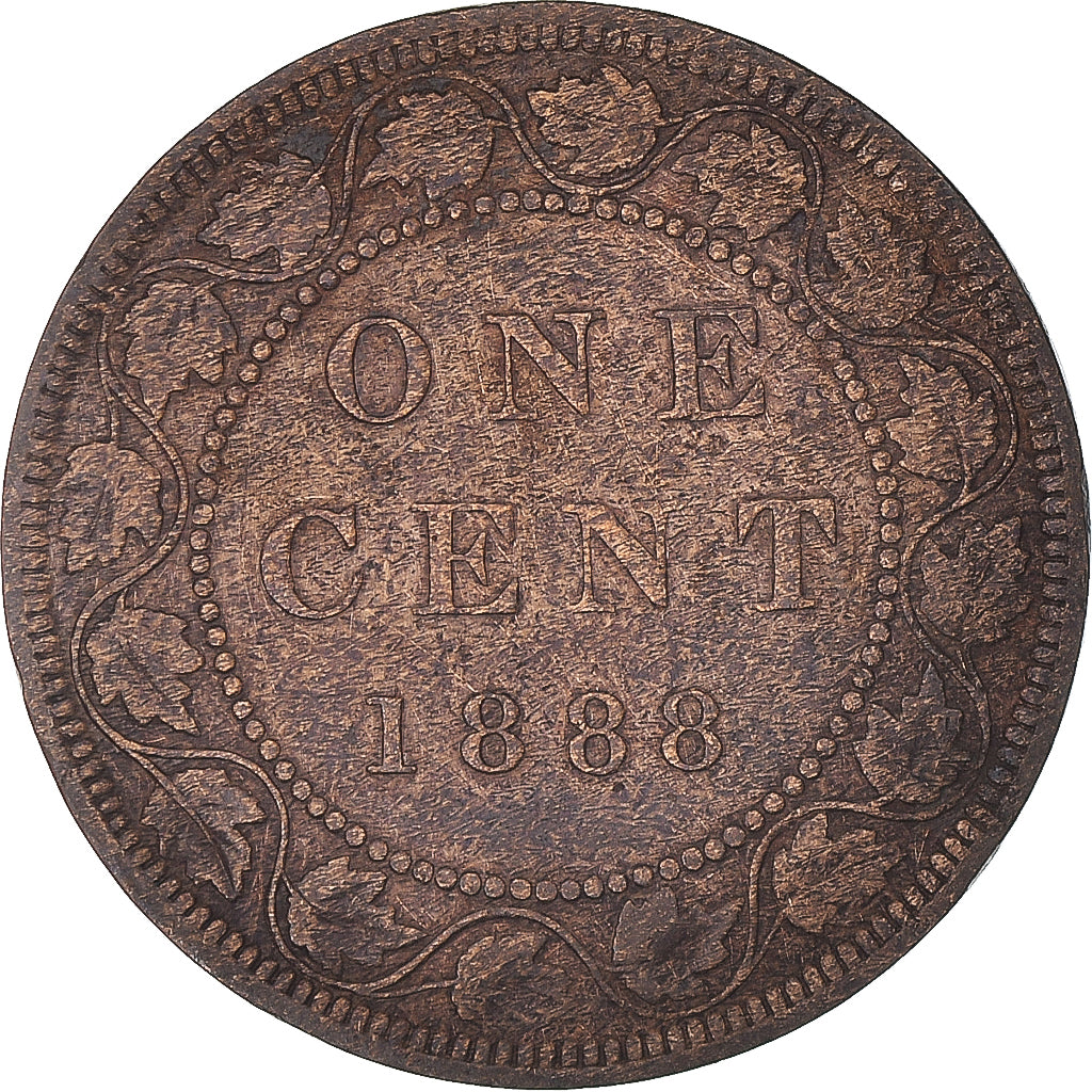 Coin, Canada, Victoria, Cent, 1888, Royal Canadian Mint, Ottawa, VF(20-25)