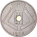 Moneta, Belgia, 25 Centimes, 1938, AU(50-53), Mosiądz niklowy, KM:115.1