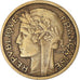 Moneda, Francia, Morlon, Franc, 1933, Paris, BC+, Aluminio - bronce, KM:885