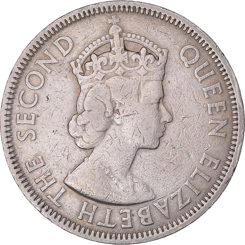 Monnaie, Maurice, Elizabeth II, Rupee, 1971, TB, Cupro-nickel, KM:35.1