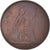 Coin, Great Britain, George VI, Penny, 1938, VF(30-35), Bronze, KM:845