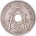 Moneda, Bélgica, 5 Centimes, 1924, BC+, Cobre - níquel, KM:67