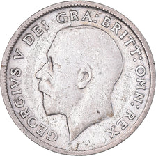 Coin, Great Britain, 6 Pence, 1924, VF(20-25), Silver, KM:815a.1